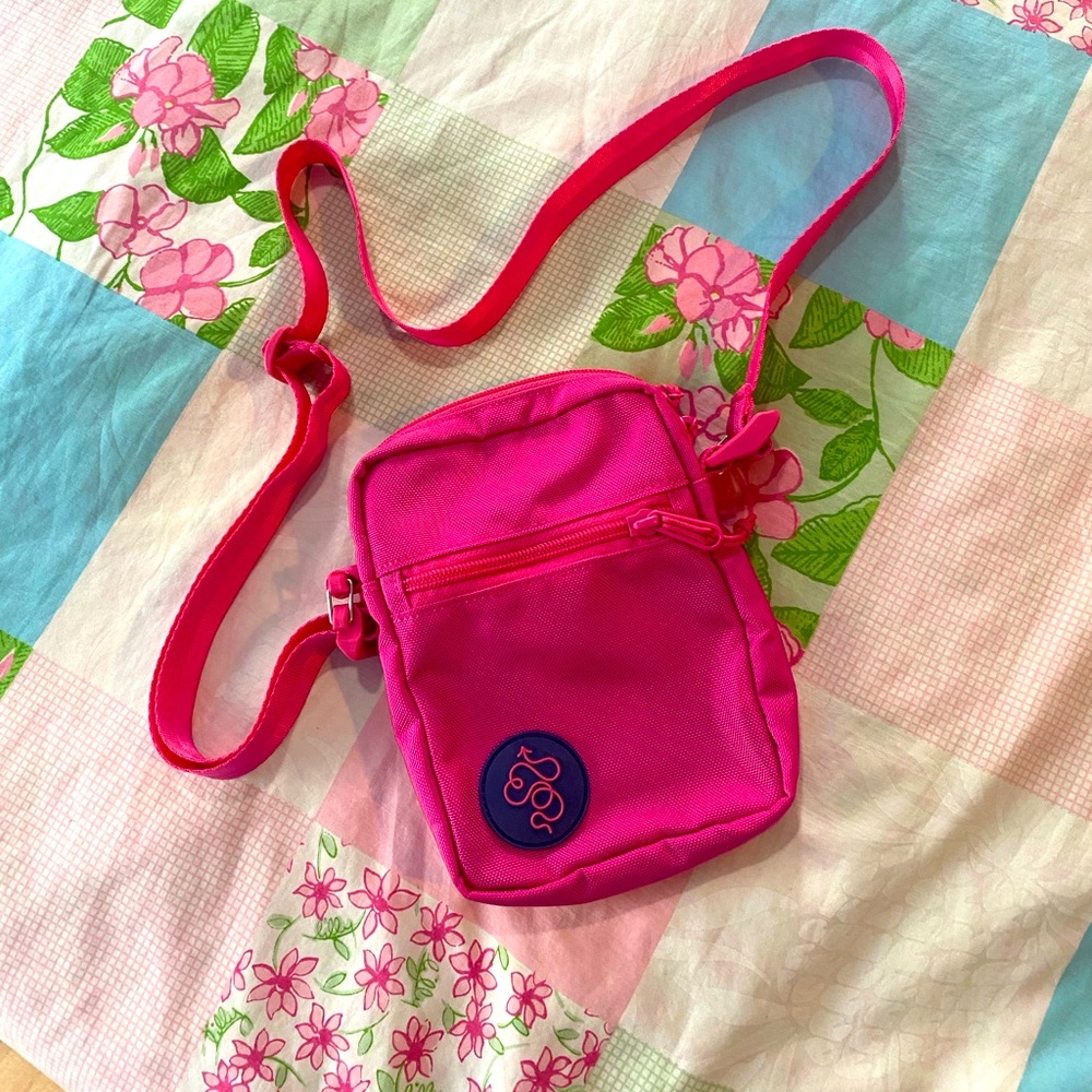 Baboon to the moon limited run pink sling bag